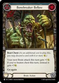 Bonebreaker Bellow (Blue) (ARR025) [Armory Deck: Rhinar]