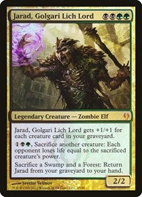 Jarad, Golgari Lich Lord (45) [Duel Decks: Izzet vs. Golgari]