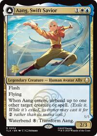 Aang, Swift Savior (204) [Prerelease Cards]