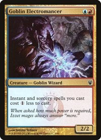 Goblin Electromancer (3) [Duel Decks: Izzet vs. Golgari]