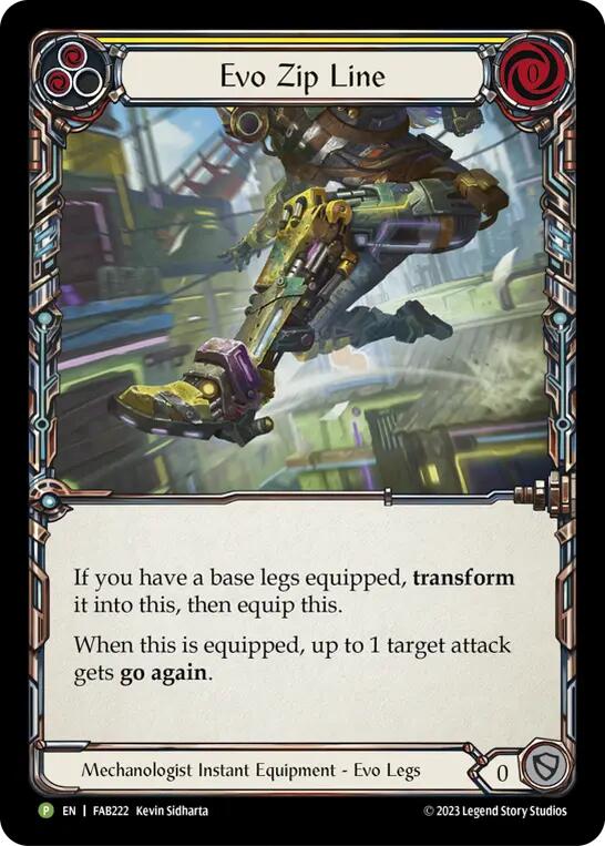 Evo Zip Line - FAB222 (FAB222) [Flesh and Blood: Promo Cards]