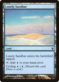 Lonely Sandbar (35) [Duel Decks: Izzet vs. Golgari]