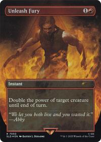 Unleash Fury (Rainbow Foil) (7050) [Secret Lair Drop Series]
