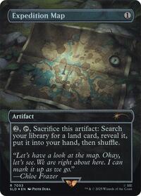 Expedition Map (Rainbow Foil) (7053) [Secret Lair Drop Series]