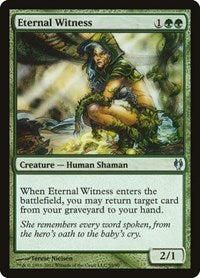 Eternal Witness (55) [Duel Decks: Izzet vs. Golgari]