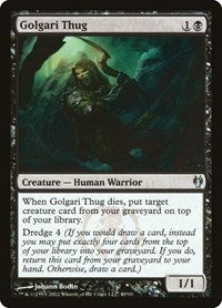 Golgari Thug (48) [Duel Decks: Izzet vs. Golgari]