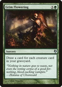 Grim Flowering (75) [Duel Decks: Izzet vs. Golgari]
