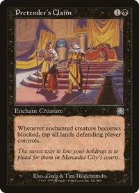Pretender's Claim (151) [Mercadian Masques]