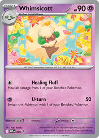 Whimsicott (Cosmos Holo) (019) [ME: Mega Evolution Promo]