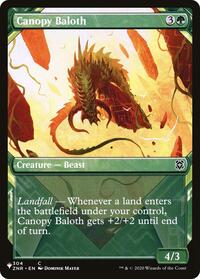 Canopy Baloth (Showcase) (304) [The List Reprints]