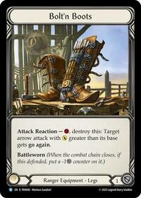 Bolt'n Boots (PEN082) [Compendium of Rathe]