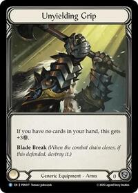 Unyielding Grip (PEN317) [Compendium of Rathe]