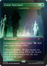 Avatar Sanctuary - Cryptolith Rite (Rainbow Foil) (2293) [Secret Lair Drop Series]