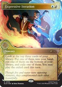 Expressive Iteration (Rainbow Foil) (2305) [Secret Lair Drop Series]