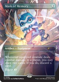Mask of Memory (Rainbow Foil) (2309) [Secret Lair Drop Series]