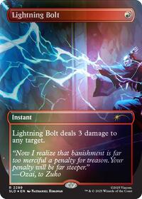 Lightning Bolt (2289) (Rainbow Foil) (2289) [Secret Lair Drop Series]
