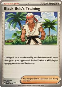 Black Belt's Training - 219 (219) [SV: Scarlet & Violet Promo Cards]
