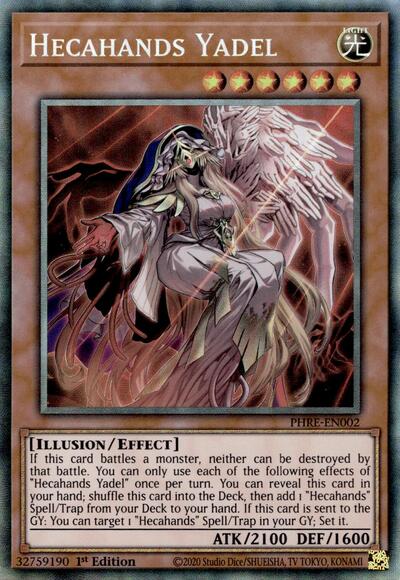 Hecahands Yadel (CR) (PHRE-EN002) [Phantom Revenge]