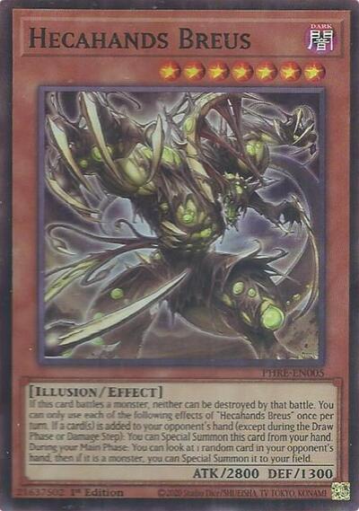 Hecahands Breus (Super Rare) (PHRE-EN005) [Phantom Revenge]