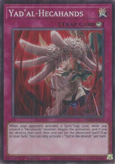 Yad'al-Hecahands (Super Rare) (PHRE-EN011) [Phantom Revenge]