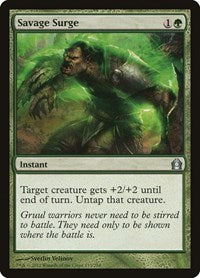 Savage Surge (133) [Return to Ravnica]
