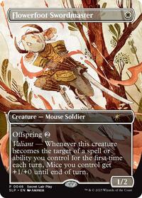 Flowerfoot Swordmaster (46) [Secret Lair Showdown]