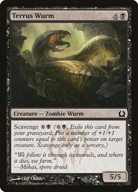 Terrus Wurm (80) [Return to Ravnica]