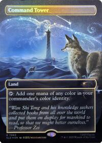 Command Tower (7063) (Rainbow Foil) (7063) [Secret Lair Drop Series]