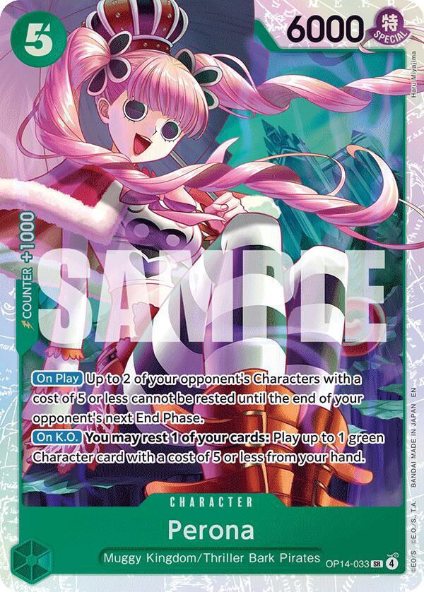 Perona - OP14-033 (OP14-033) [The Azure Sea's Seven]