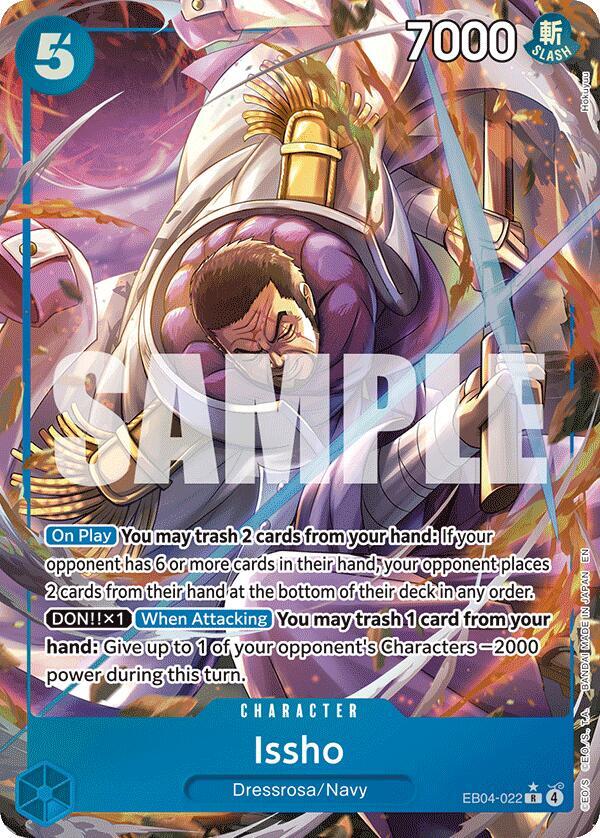 Issho - EB04-022 (Alternate Art) (EB04-022) [The Azure Sea's Seven]
