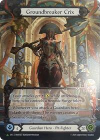 Groundbreaker Crix - HER155 (HER155) [Flesh and Blood: Promo Cards]