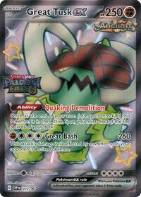Great Tusk ex - 072 (Paldean Fates Stamped) (072) [Miscellaneous Cards & Products]