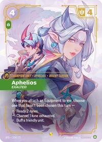 Aphelios - Exalted (Overnumbered) (224/221) [Spiritforged]