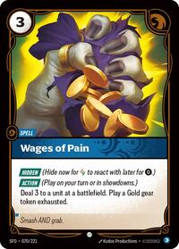 Wages of Pain (070/221) [Spiritforged]