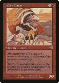 Rock Badger (210) [Mercadian Masques]