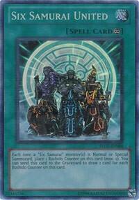 Six Samurai United (TU05-EN004) [Turbo Pack: Booster Five]