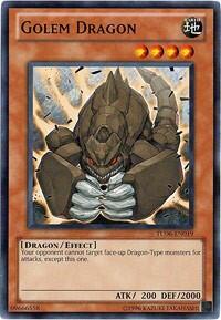 Golem Dragon (TU06-EN019) [Turbo Pack: Booster Six]