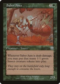 Saber Ants (267) [Mercadian Masques]