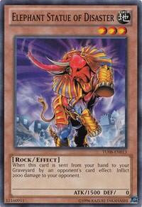 Elephant Statue of Disaster (TU08-EN013) [Turbo Pack: Booster Eight]
