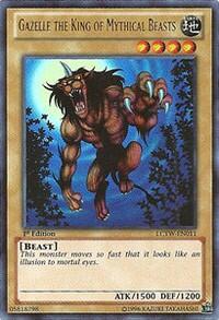 Gazelle the King of Mythical Beasts (LCYW-EN011) [Legendary Collection 3: Yugi's World]