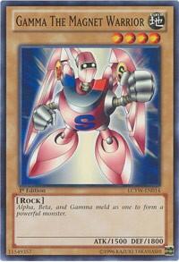 Gamma the Magnet Warrior (LCYW-EN014) [Legendary Collection 3: Yugi's World]
