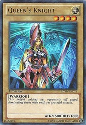 Queen's Knight (LCYW-EN015) - Legendary Collection 3: Yugi's World 1st Edition