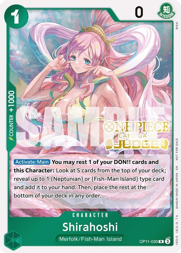 Shirahoshi (Judge Pack Vol. 7) (OP11-030) [One Piece Promotion Cards]