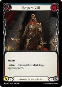 Reaper's Call (AAC027) [Armory Deck: Arakni]