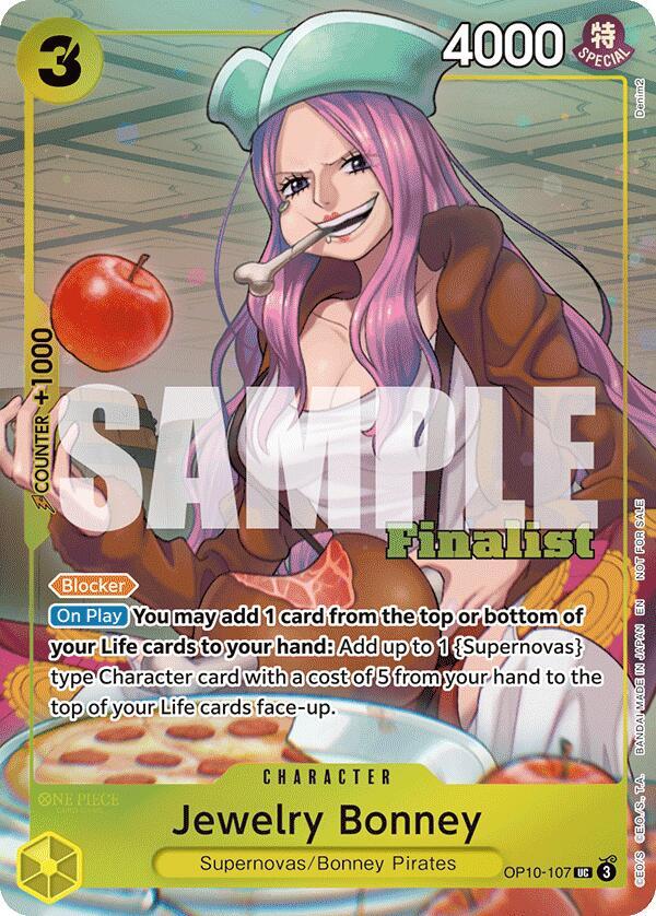 Jewelry Bonney (CS 25-26 Finalist Card Set 2) (OP10-107) [One Piece Promotion Cards]