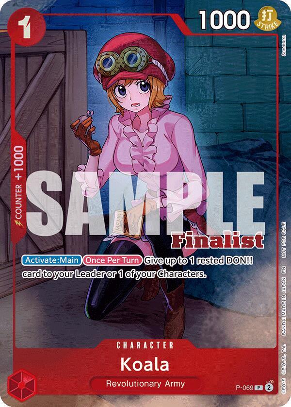 Koala (CS 25-26 Finalist Card Set 2) (P-069) [One Piece Promotion Cards]