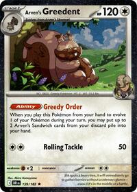 Arven's Greedent - 159/182 (Cosmo Holo) (159/182) [Miscellaneous Cards & Products]