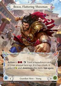 Bravo, Flattering Showman - HER154 (HER154) [Flesh and Blood: Promo Cards]