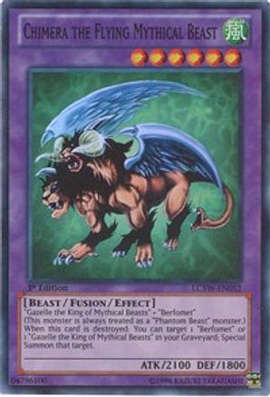 Chimera the Flying Mythical Beast (LCYW-EN052) - Legendary Collection 3: Yugi's World 1st Edition