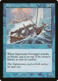 Saprazzan Outrigger (101) [Mercadian Masques]